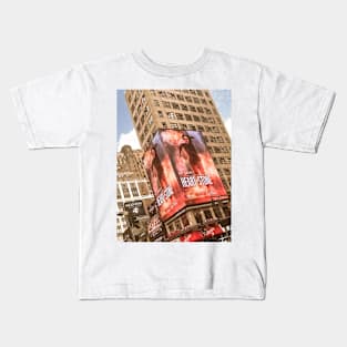 Manhattan Skyscraper New York City Kids T-Shirt